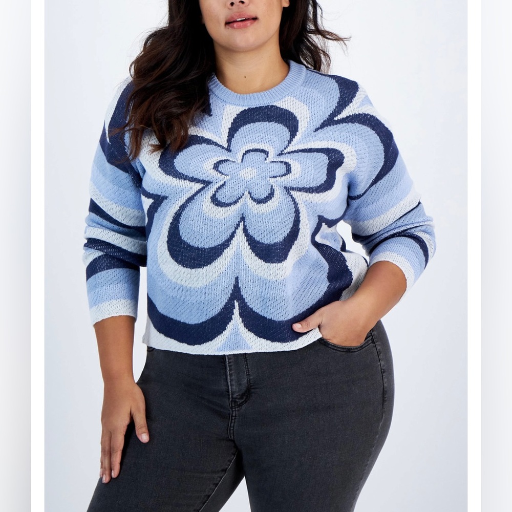 Just poly Macys 3X. Denim.